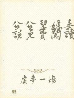 公公儿媳秦岚小说免费阅读全文