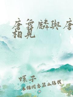 唐舞麟与唐舞桐相见