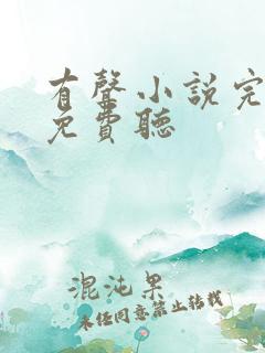 有声小说完结版免费听