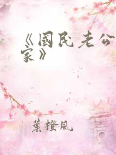 《国民老公带回家》