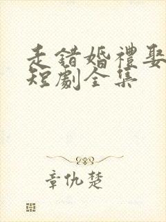 走错婚礼娶对妻短剧全集