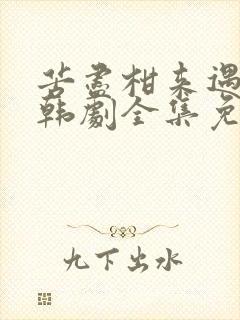 苦尽柑来遇见你韩剧全集免费观看