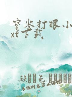 宝鉴打眼小说txt下载