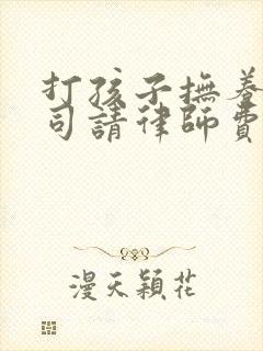 打孩子抚养权官司请律师费用多少钱