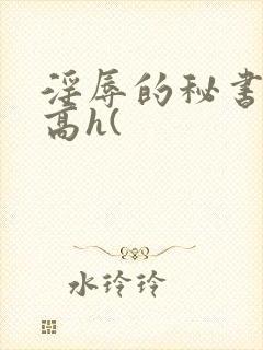 淫辱的秘书调教高h(