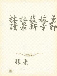 林北苏婉免费阅读最新章节