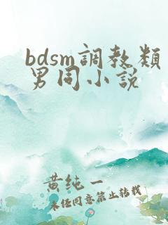 bdsm调教类男同小说