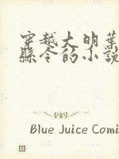 穿越大明叶青当县令的小说