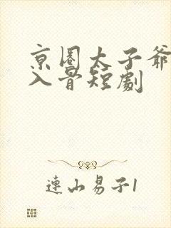 京圈太子爷宠我入骨短剧