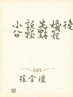 小说先婚后爱老公轻点宠