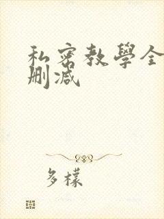 私密教学全集无删减