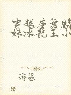 穿越唐舞麟的妹妹冰龙王小说