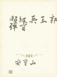 超级兵王郭璞无弹窗