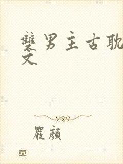 双男主古耽生子文