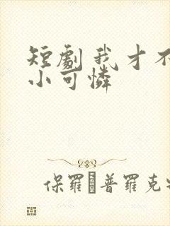 短剧 我才不是小可怜