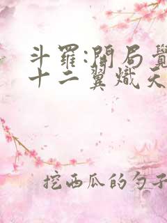 斗罗:开局觉醒十二翼炽天使小说全部章节