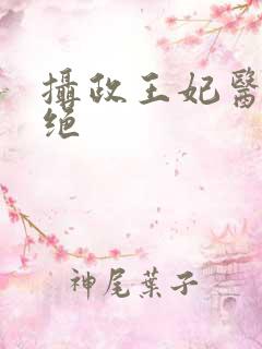 摄政王妃医毒双绝