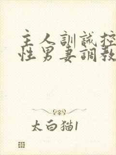 主人训诫控制双性男妻调教身体小说