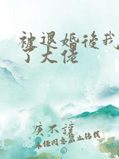 被退婚后我嫁给了大佬