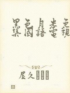 黑色月光免费全集国语电视剧