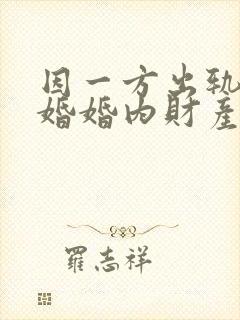 因一方出轨而离婚婚内财产如何分割