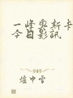 一峰奥斯卡影城今日影讯