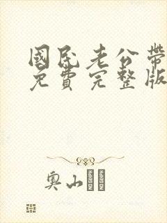 国民老公带回家免费完整版