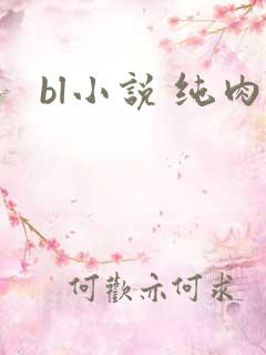 bl小说 纯肉