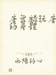 唐舞麟玩唐舞桐的身体