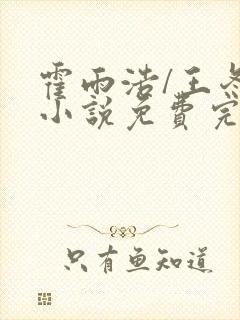 霍雨浩/王冬儿小说免费完本