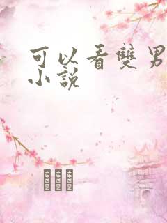 可以看双男主的小说