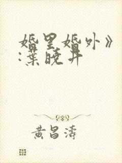 婚里婚外》作者:叶晓井