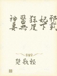 神医狂妃邪王宠妻无度下载