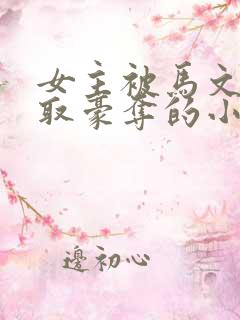 女主被马文才强取豪夺的小说