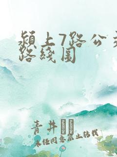 颍上7路公交车路线图