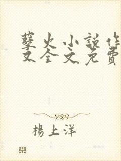 孽火小说作者今又全文免费阅读