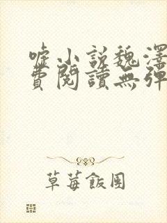 嘘小说魏泽成免费阅读无弹窗