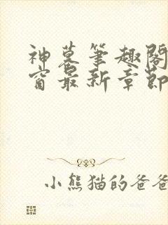 神墓笔趣阁无弹窗最新章节