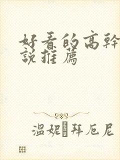 好看的高干文小说推荐