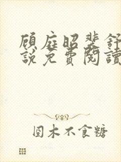 顾庭昭裴舒意小说免费阅读最新章节