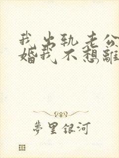 我出轨老公要离婚我不想离婚怎么办