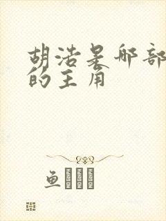 胡浩是哪部小说的主角