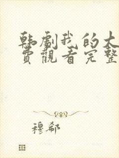 韩剧我的大叔免费观看完整版