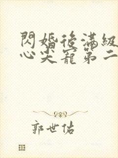 闪婚后满级大佬心尖宠第二部