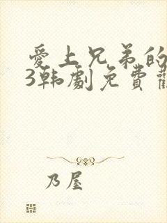 爱上兄弟的母亲3韩剧免费观看