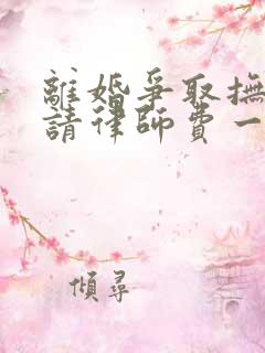 离婚争取抚养权请律师费一般是多少钱