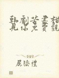 韩剧苦尽柑来遇见你免费观看