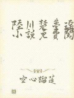 陆川楚梦瑶言情小说免费阅读全文最新章节