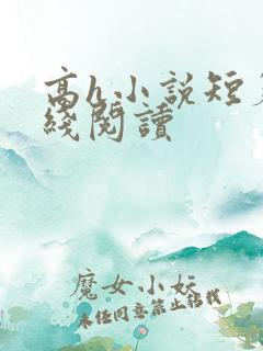 高h小说短篇在线阅读