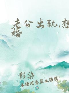 老公出轨,想离婚